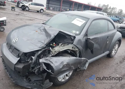 2014 Volkswagen Beetle 1.8T Entry from USA, damaged, VIN 3VWF17AT2EM634758